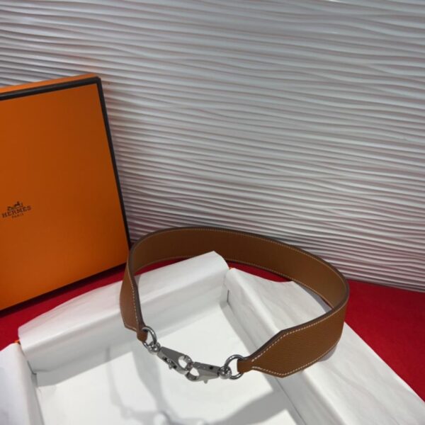 réplica,joyas,joyería,1:1,replica,fake,lujo,barato Detalles de la correa de hombro de bolsillo Kelly de Hermès y correa de hombro de piel Swift y Epsom TC (SBCP5)