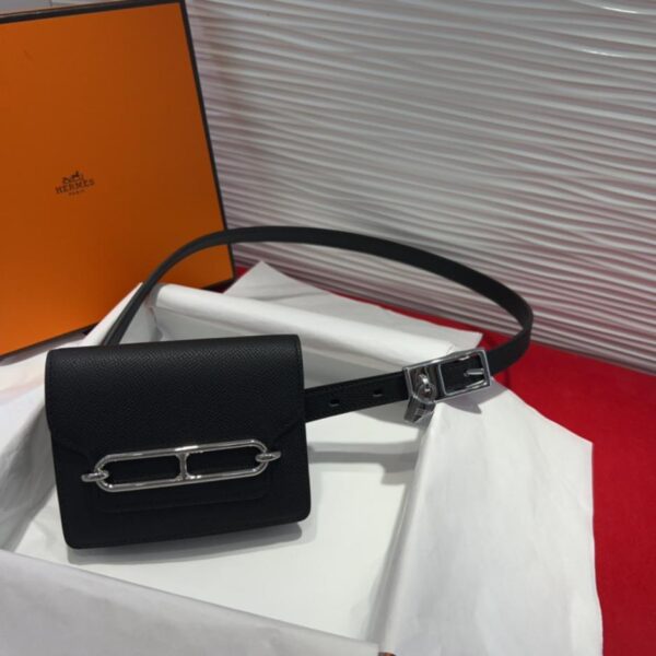 réplica,joyas,joyería,1:1,replica,fake,lujo,barato Cinturón de piel de vacuno importada de Hermès para mujer, exclusivo de Hermès, con hilo encerado puro cosido a mano (TS3V5)