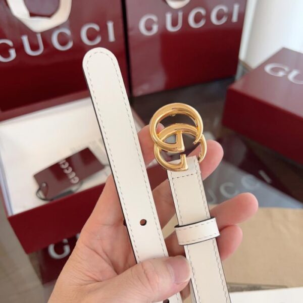 réplica,joyas,joyería,1:1,replica,fake,lujo,barato Capa superior de piel de becerro GUCCI Surface de 3,0 cm de ancho (DICFQ)