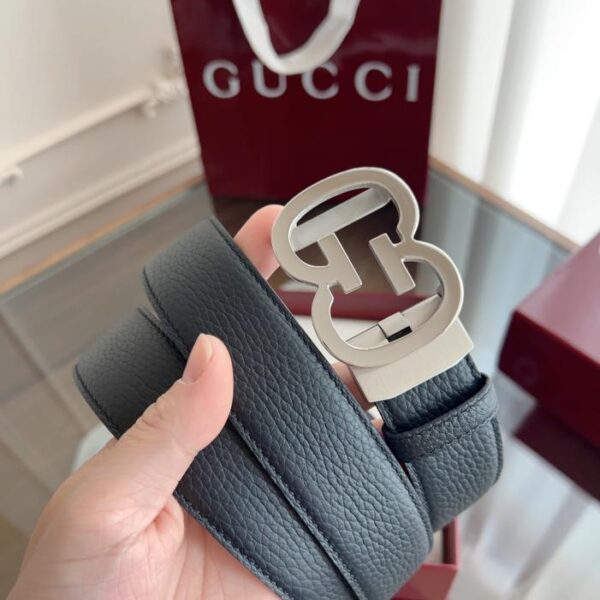 réplica,joyas,joyería,1:1,replica,fake,lujo,barato Cinturón automático Gucci con hebilla lisa, ancho de 35 mm (TODCP)