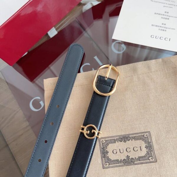 réplica,joyas,joyería,1:1,replica,fake,lujo,barato Capa superior de piel de becerro GUCCI Surface de 2,5 cm de ancho (8VNCX)