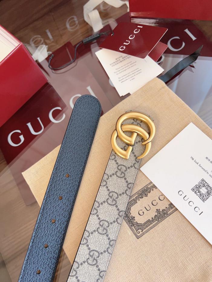 réplica,joyas,joyería,1:1,replica,fake,lujo,barato réplica,joyas,joyería,1:1,replica,fake,lujo,barato Cinturón Gucci Doble G para hombre (igual que el original), ancho 3,5 cm (J78EH)