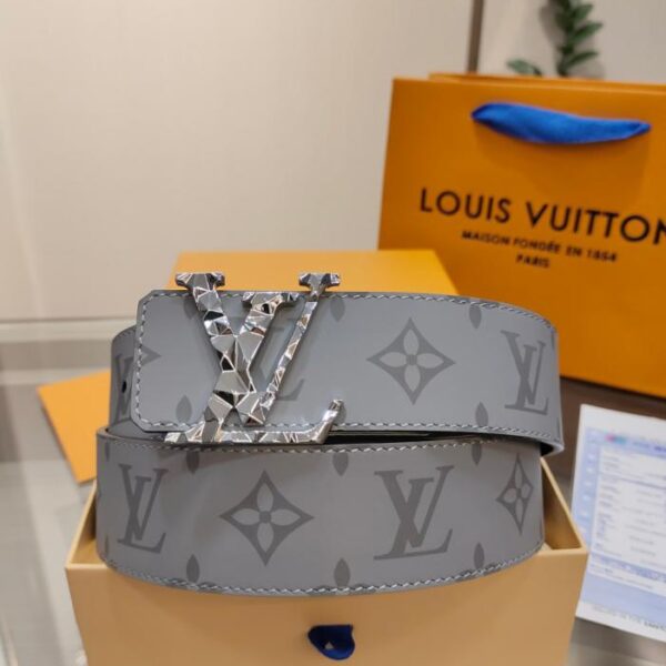 réplica,joyas,joyería,1:1,replica,fake,lujo,barato Cinturón para hombre LOUIS VUITTON, ancho 4,0 cm (4E8TW)