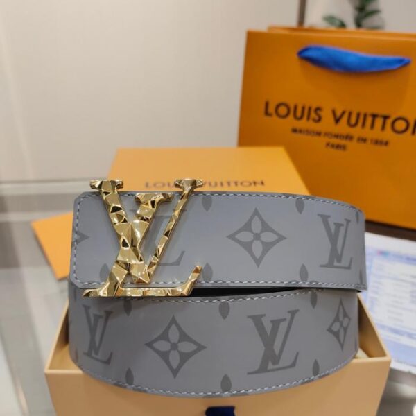réplica,joyas,joyería,1:1,replica,fake,lujo,barato Cinturón para hombre LOUIS VUITTON ancho 4,0 cm (VERIS)