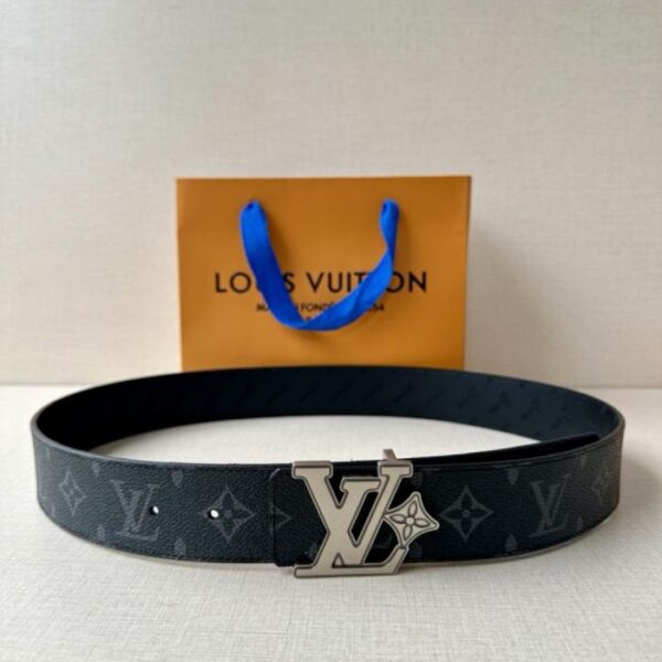 réplica,joyas,joyería,1:1,replica,fake,lujo,barato Cinturón de doble cara con flores LV (JRCO8)