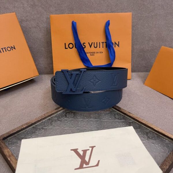 réplica,joyas,joyería,1:1,replica,fake,lujo,barato Cinturón reversible LV Iniciales Blason 40mm (56O3U)