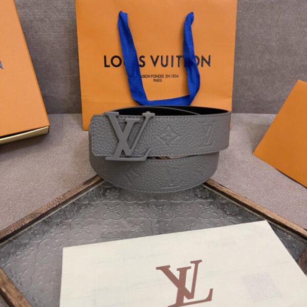 réplica,joyas,joyería,1:1,replica,fake,lujo,barato Cinturón reversible LV Iniciales Blason 40mm (XIZIU)