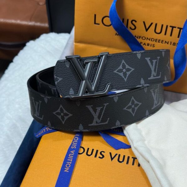 réplica,joyas,joyería,1:1,replica,fake,lujo,barato Bolso Louis Vuitton M8846 con monograma negro, ancho de 4,0 cm, nueva hebilla LV de boutique (J2FWK)
