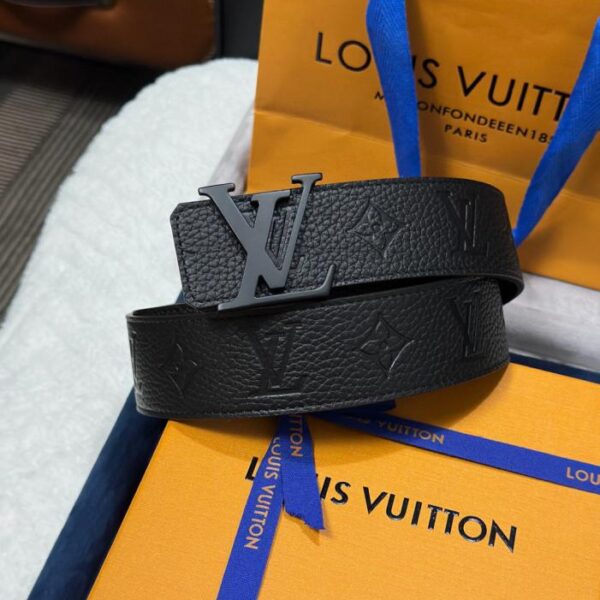 réplica,joyas,joyería,1:1,replica,fake,lujo,barato Bolso Louis Vuitton reversible Lychee Togo de 4,0 cm de ancho con hebilla de lujo (N930W)