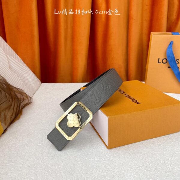 réplica,joyas,joyería,1:1,replica,fake,lujo,barato 【LOUIS VUITTON】Hebilla clásica original de boutique, ancho 4,0 cm (6VD0X)