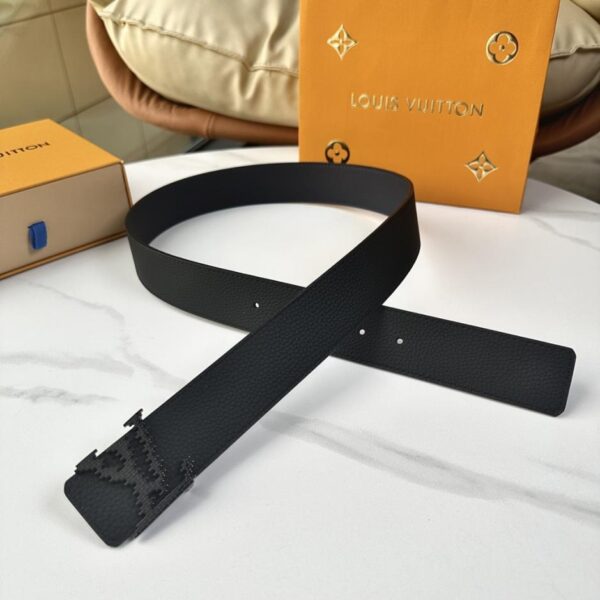 réplica,joyas,joyería,1:1,replica,fake,lujo,barato Cinturón original LOUIS VUITTON para hombre, ancho 40 mm (4SUH1)