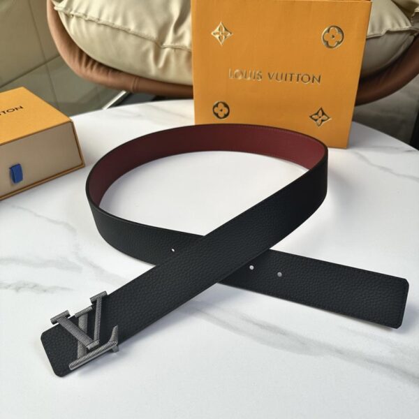 réplica,joyas,joyería,1:1,replica,fake,lujo,barato Cinturón original LOUIS VUITTON para hombre, ancho 40 mm (OY6QE)