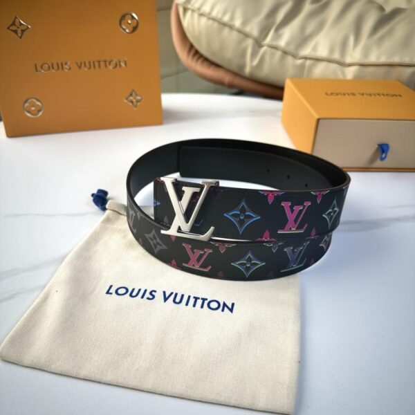 réplica,joyas,joyería,1:1,replica,fake,lujo,barato Cinturón original LOUIS VUITTON para hombre, ancho 40 mm (E3DHQ)