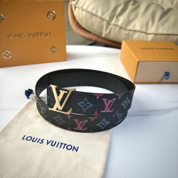 réplica,joyas,joyería,1:1,replica,fake,lujo,barato Cinturón original de LOUIS VUITTON para hombre, nuevo modelo, ancho de 40 mm (TT9YA)