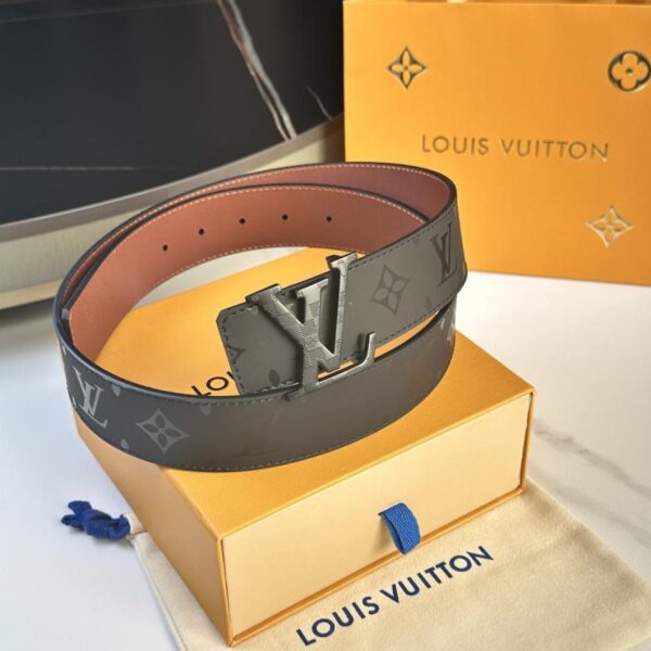 réplica,joyas,joyería,1:1,replica,fake,lujo,barato Cinturón original LOUIS VUITTON para hombre, ancho 40 mm (MBVVT)