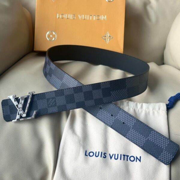 réplica,joyas,joyería,1:1,replica,fake,lujo,barato Cinturón LOUIS VUITTON Original LV, ancho 40 mm (X07SO)