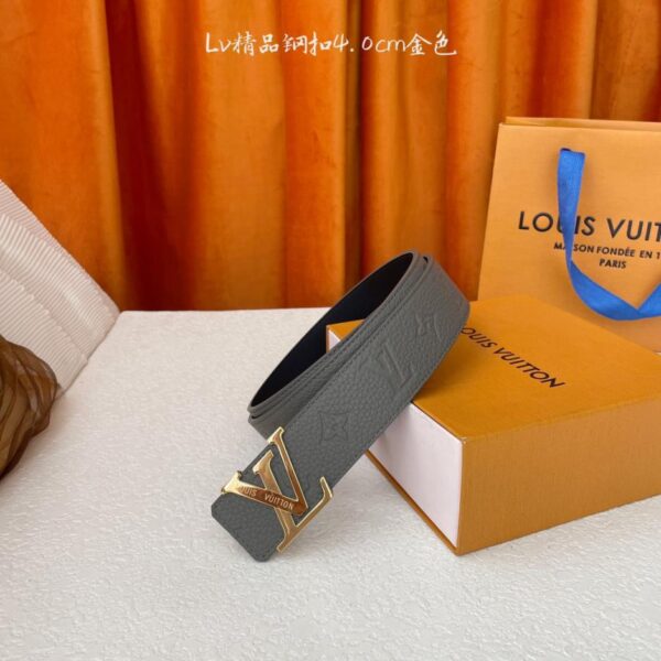 réplica,joyas,joyería,1:1,replica,fake,lujo,barato 【LOUIS VUITTON】 Calidad original y clásica. Un lado presenta un clásico estampado de lichi y el otro un tejido liso. Hebilla original de acero de alta calidad de 4,0 cm de ancho (G7YRM).