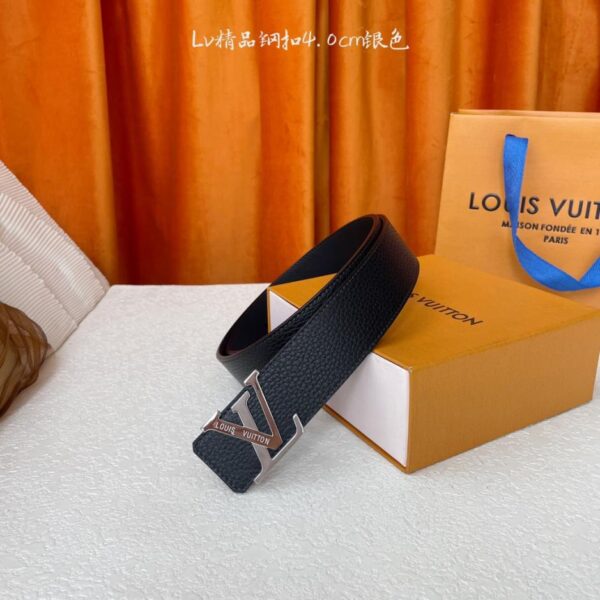 réplica,joyas,joyería,1:1,replica,fake,lujo,barato 【LOUIS VUITTON】 Calidad original y clásica. Un lado presenta un clásico estampado de lichi y el otro es de tejido liso. Hebilla original de acero de alta calidad de 4,0 cm de ancho (XM5LH).