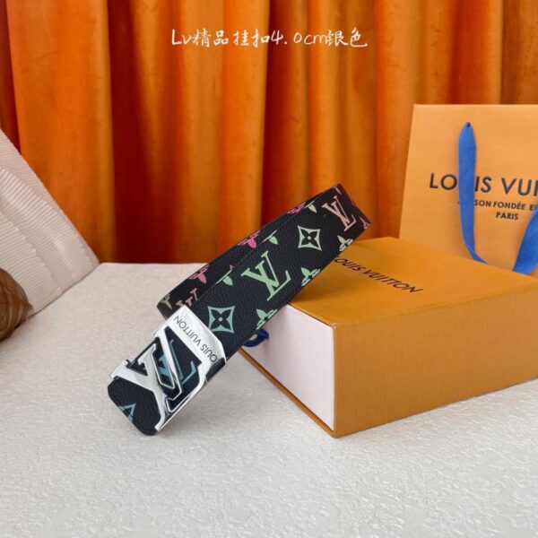 réplica,joyas,joyería,1:1,replica,fake,lujo,barato 【LOUIS VUITTON】 Calidad original clásica Piel estampada clásica con suela de piel repujada original Hebilla boutique original ancho 4,0 cm (20SGX)