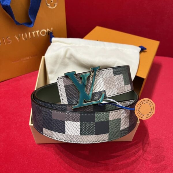réplica,joyas,joyería,1:1,replica,fake,lujo,barato Cinturón resistente LOUIS VUITTON para hombre, ancho 4 cm (PRAT3)