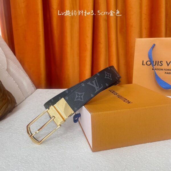 réplica,joyas,joyería,1:1,replica,fake,lujo,barato 【LOUIS VUITTON】 Hebilla giratoria boutique clásica de 3,5 cm de ancho (7JZIJ)