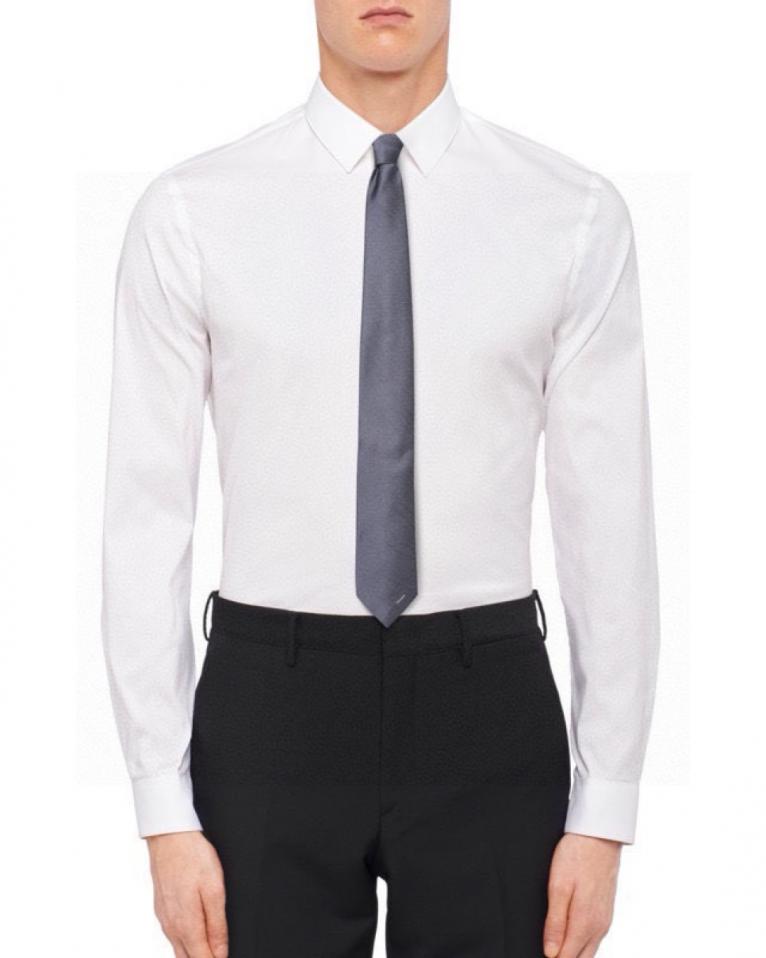 réplica,joyas,joyería,1:1,replica,fake,lujo,barato réplica,joyas,joyería,1:1,replica,fake,lujo,barato Corbata Prada New Tie para hombre con cuello de flores (FHIZW)