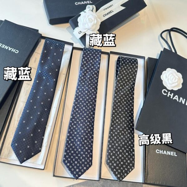 réplica,joyas,joyería,1:1,replica,fake,lujo,barato Corbata Chanel, igual que el mostrador, exquisito logo pequeño de doble C (F6EXT)