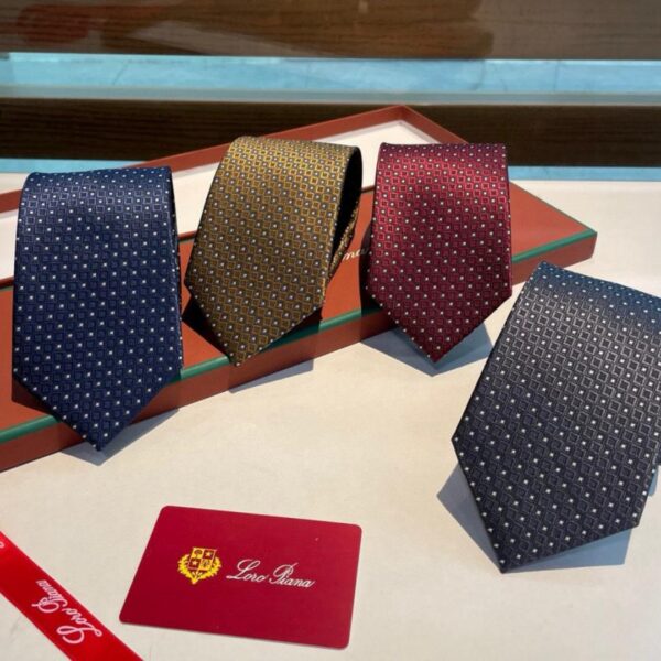 réplica,joyas,joyería,1:1,replica,fake,lujo,barato Corbata de hombre estilo mostrador Loro Piana (2H5UK)