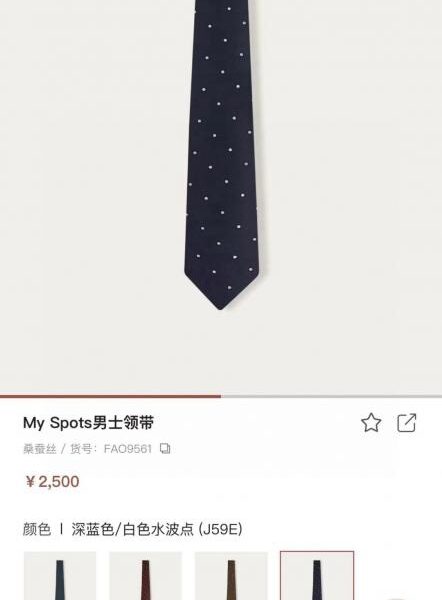 réplica,joyas,joyería,1:1,replica,fake,lujo,barato Corbata de hombre estilo mostrador Loro Piana (08XGI)