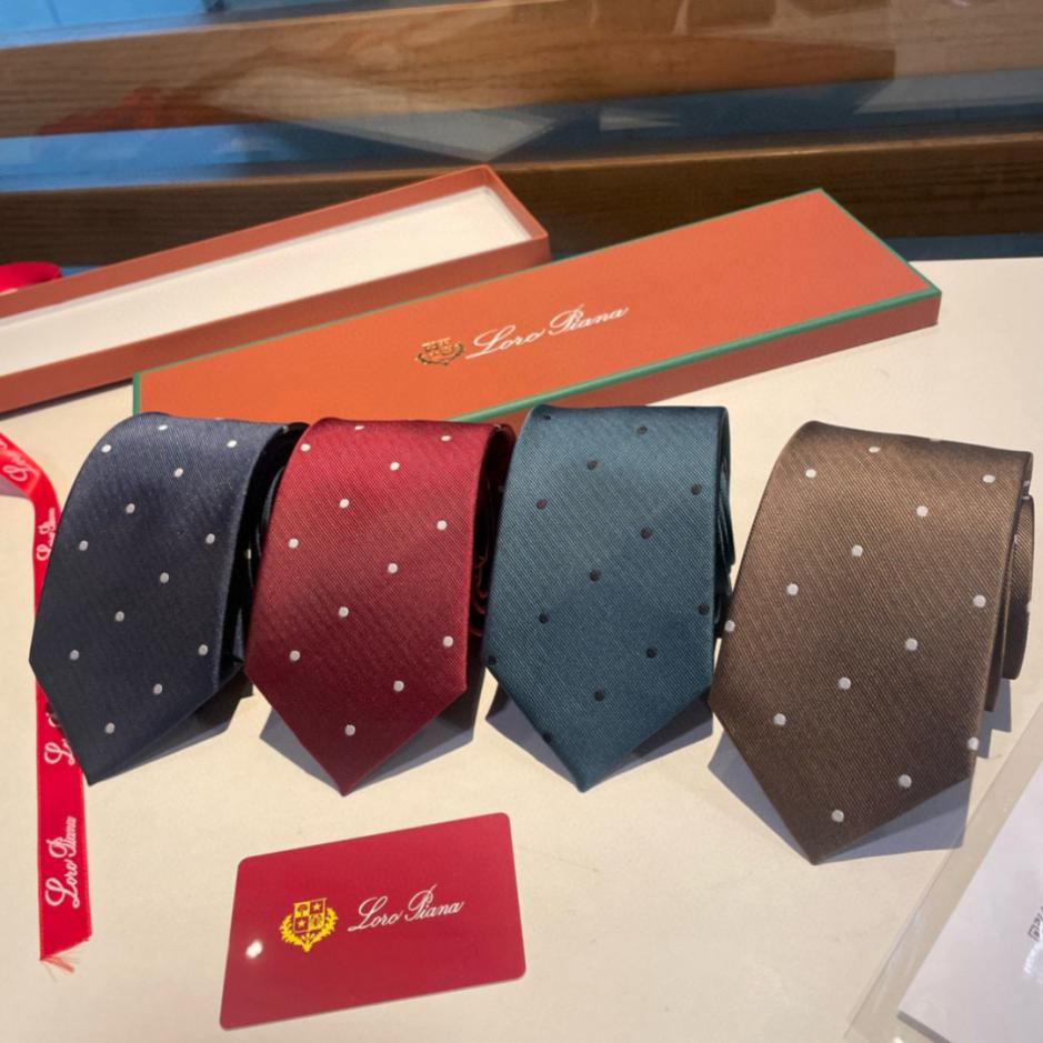 réplica,joyas,joyería,1:1,replica,fake,lujo,barato réplica,joyas,joyería,1:1,replica,fake,lujo,barato Corbata de hombre estilo mostrador Loro Piana (0O7LA)