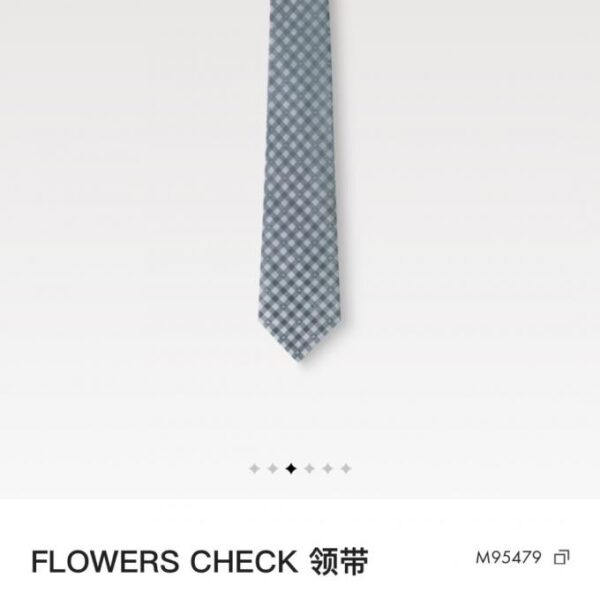 réplica,joyas,joyería,1:1,replica,fake,lujo,barato Corbata de seda con cuadros florales (7BSZR)
