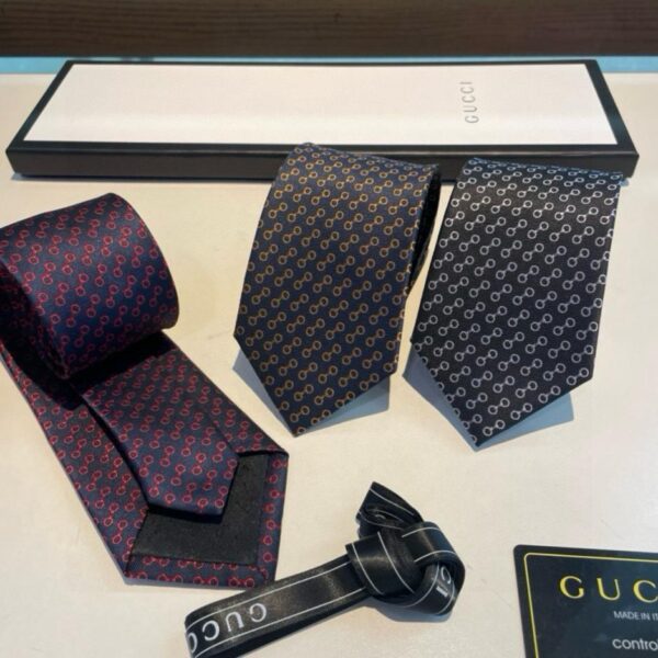 réplica,joyas,joyería,1:1,replica,fake,lujo,barato Nueva corbata Gucci para hombre (6VDUW)