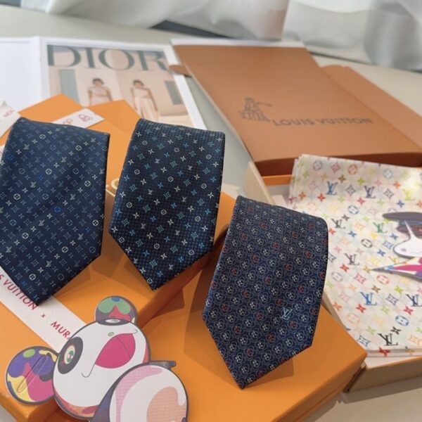 réplica,joyas,joyería,1:1,replica,fake,lujo,barato Corbata clásica con flores de Louis Vuitton (T29KL)