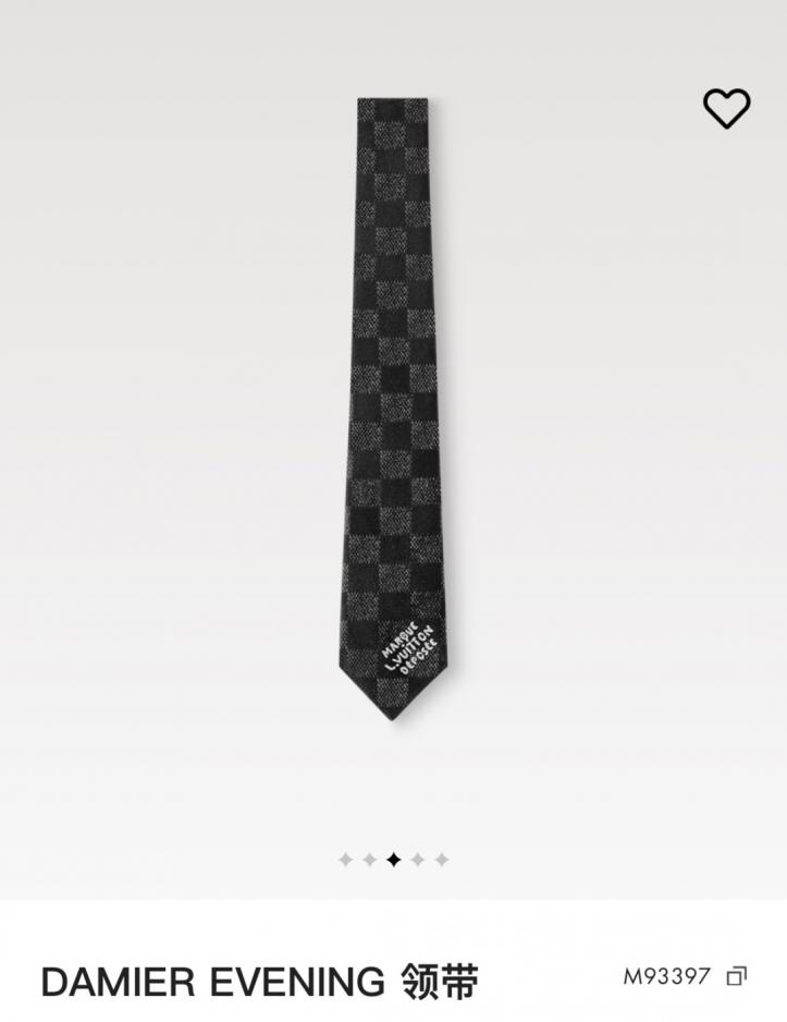réplica,joyas,joyería,1:1,replica,fake,lujo,barato réplica,joyas,joyería,1:1,replica,fake,lujo,barato Corbata LV de mezcla de seda morera (HFO4Q)