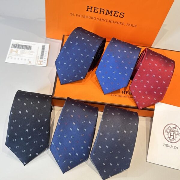réplica,joyas,joyería,1:1,replica,fake,lujo,barato Nueva serie de corbatas para hombre de Hermès (PO7LQ)