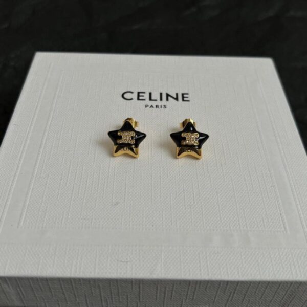 réplica,joyas,joyería,1:1,replica,fake,lujo,barato Pendientes Celine (I4W9I)