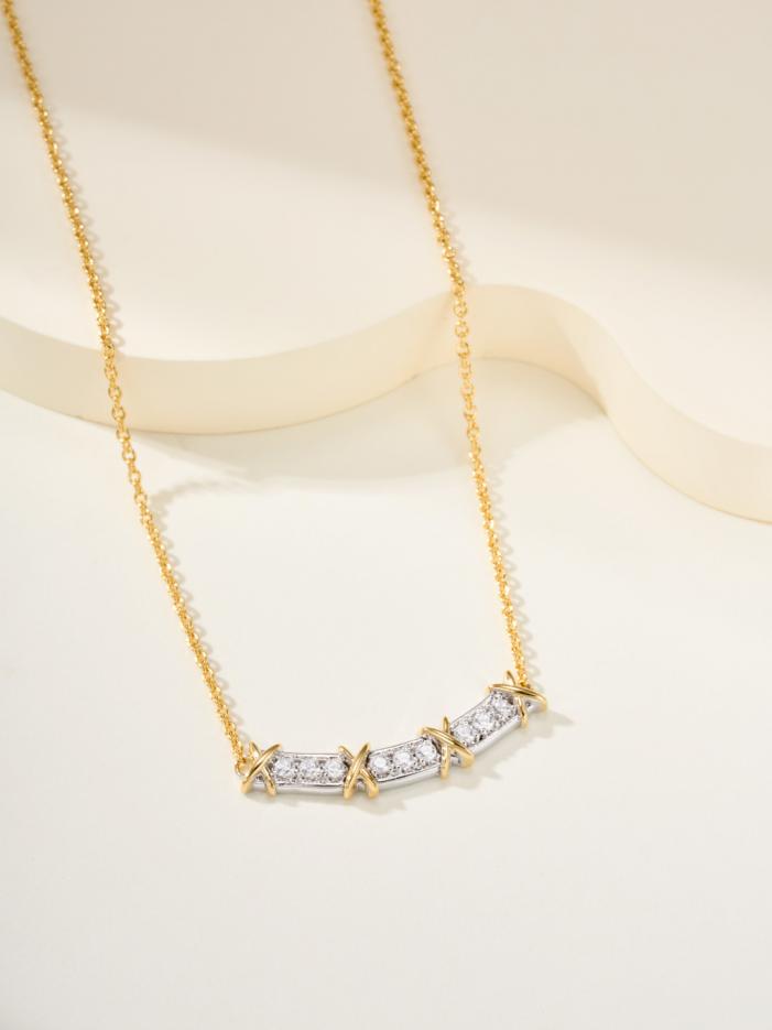 réplica,joyas,joyería,1:1,replica,fake,lujo,barato réplica,joyas,joyería,1:1,replica,fake,lujo,barato Collar de la serie Tiffany Schlumberger (NQIVA)