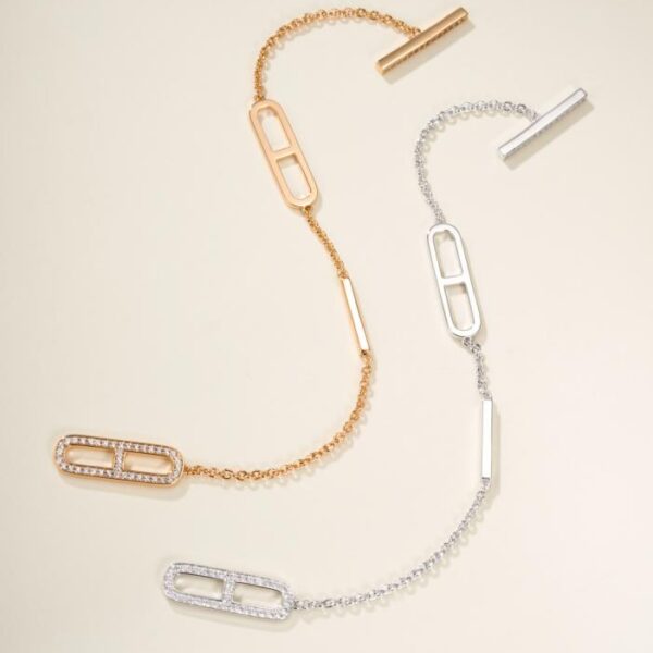 réplica,joyas,joyería,1:1,replica,fake,lujo,barato Pulsera de nariz de cerdo HERMES (SB221)
