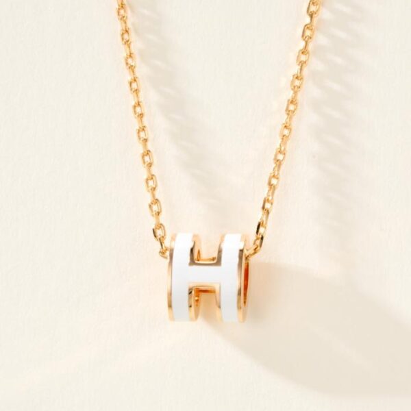 réplica,joyas,joyería,1:1,replica,fake,lujo,barato mini collar Pop H (T3CP0)