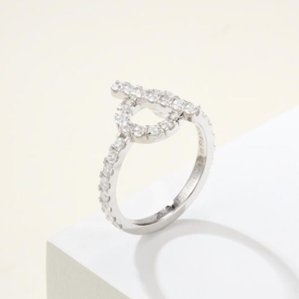 réplica,joyas,joyería,1:1,replica,fake,lujo,barato Anillo Q pequeño de finura (Q50KI)