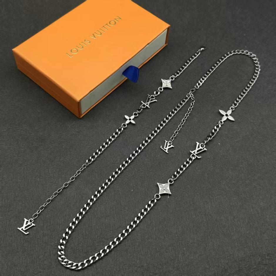 réplica,joyas,joyería,1:1,replica,fake,lujo,barato réplica,joyas,joyería,1:1,replica,fake,lujo,barato Pulsera + Collar (AAFDQ)