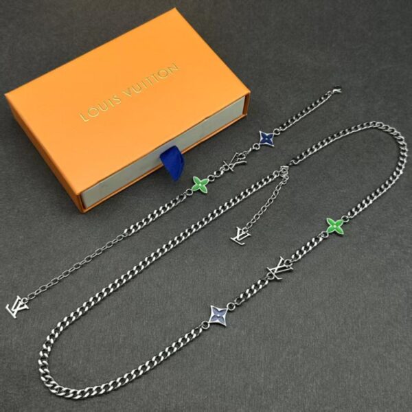 réplica,joyas,joyería,1:1,replica,fake,lujo,barato Pulsera + Collar (TLVDU)