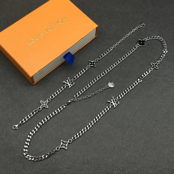 réplica,joyas,joyería,1:1,replica,fake,lujo,barato Pulsera + Collar (TP5G5)