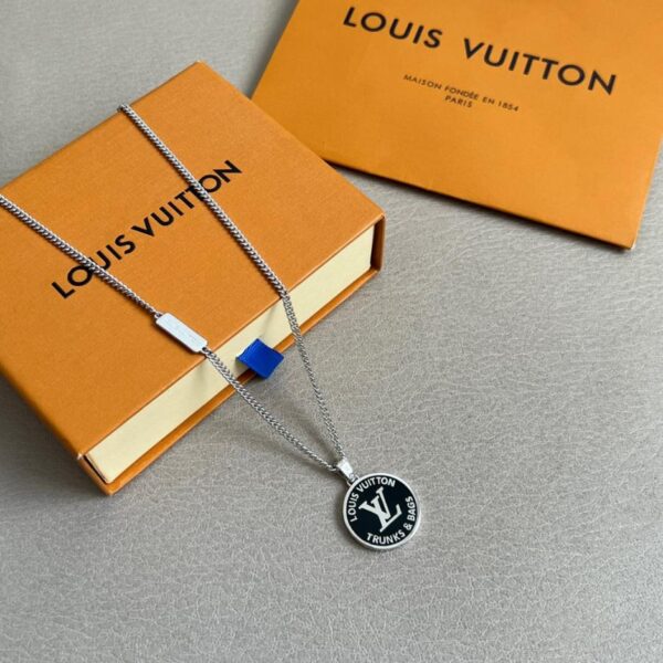 réplica,joyas,joyería,1:1,replica,fake,lujo,barato Collar LV (66RQ8)
