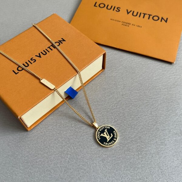 réplica,joyas,joyería,1:1,replica,fake,lujo,barato Collar LV (ED876)