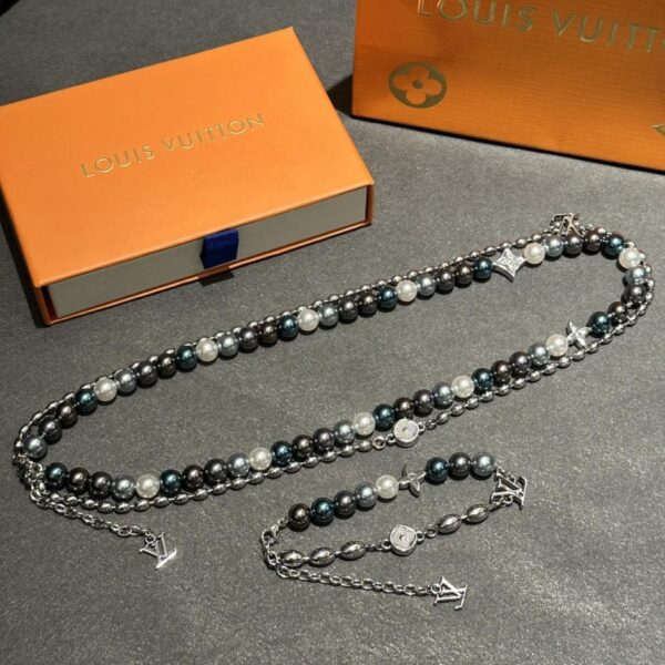réplica,joyas,joyería,1:1,replica,fake,lujo,barato Pulsera + Collar (YTEJD)