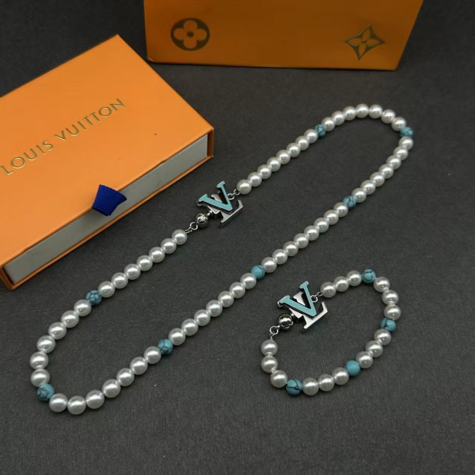 réplica,joyas,joyería,1:1,replica,fake,lujo,barato réplica,joyas,joyería,1:1,replica,fake,lujo,barato Pulsera + Collar (I3S5I)