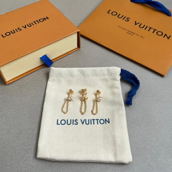 réplica,joyas,joyería,1:1,replica,fake,lujo,barato Pendientes LV originales (PNOP7)