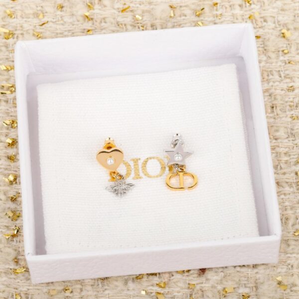 réplica,joyas,joyería,1:1,replica,fake,lujo,barato Pendientes Dior New CD Bee (ZDQD5)