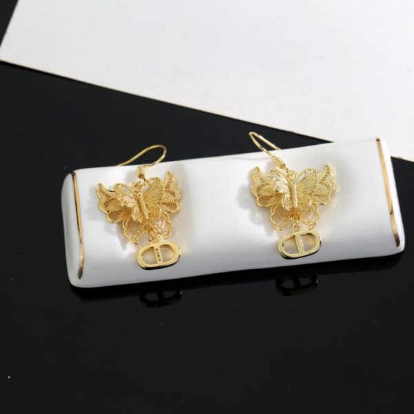 réplica,joyas,joyería,1:1,replica,fake,lujo,barato Pendientes Dior de segunda mano (igual que el del mostrador) (7P65Z)